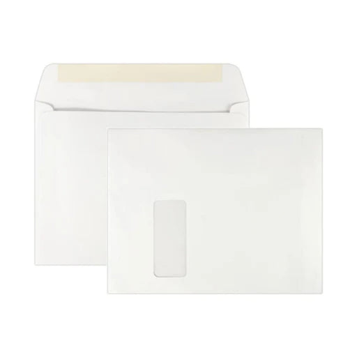 PaperMaster Booklet Window Envelopes 500-Pack - SafeSavings