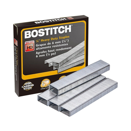 Bostitch 1/4" Standard 2-25 Premium Staples 1,000-Pack - SafeSavings