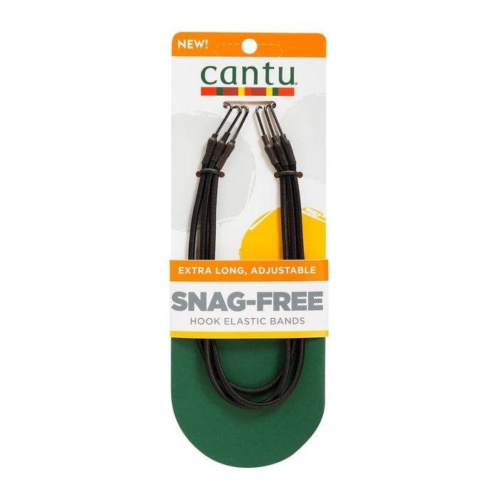 Cantu Snag-Free Hook Elastic Bands 3 Black - SafeSavings