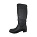 Capelli Belted Ankle Strap and Black Zipper Rain Boot - SafeSavings