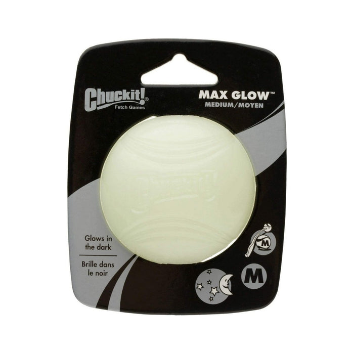 Chuckit! Max Glow Ball Medium Dog Toy - Best By