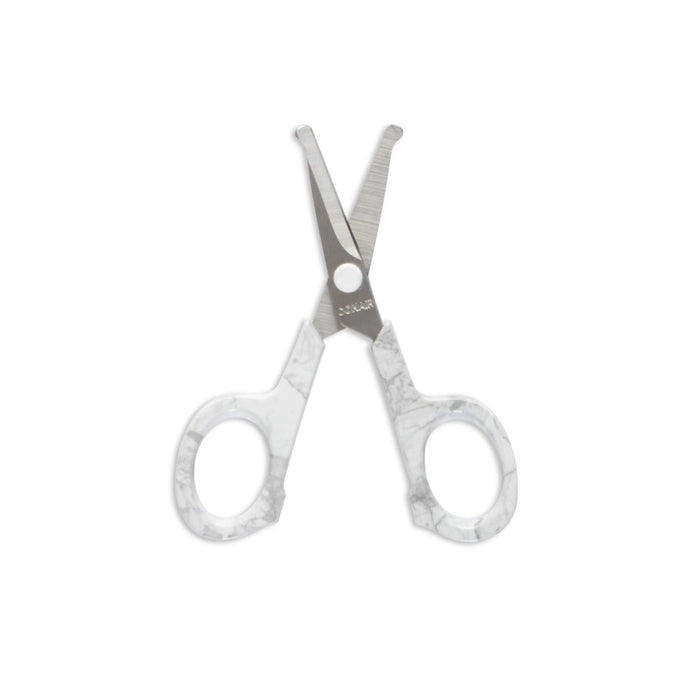 Conair Personal Safety Trimming Travel Scissors with Marble Handle