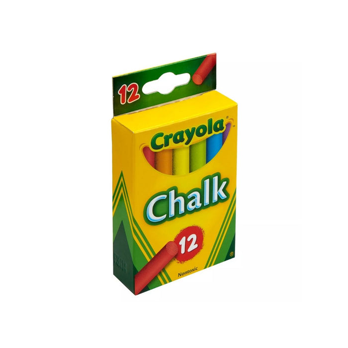 Crayola Chalk Multicolor 12ct - Best By