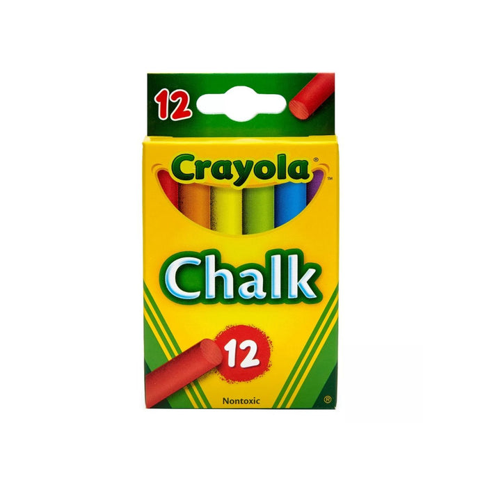 Crayola Chalk Multicolor 12ct - Best By