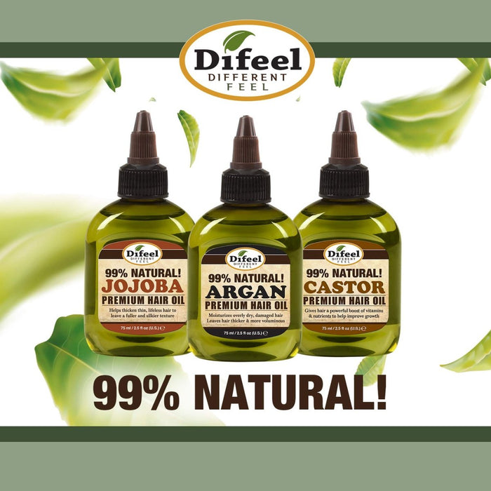 Difeel Argan Premium Hair Oil 2.5 fl. oz. - SafeSavings