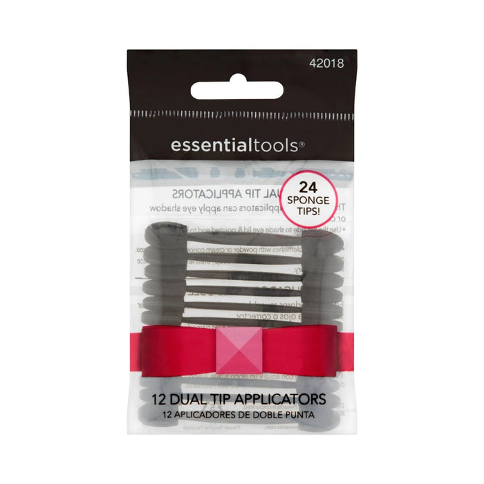 Essentialtools Dual Tip Cosmetic Applicator 12-Pack - SafeSavings