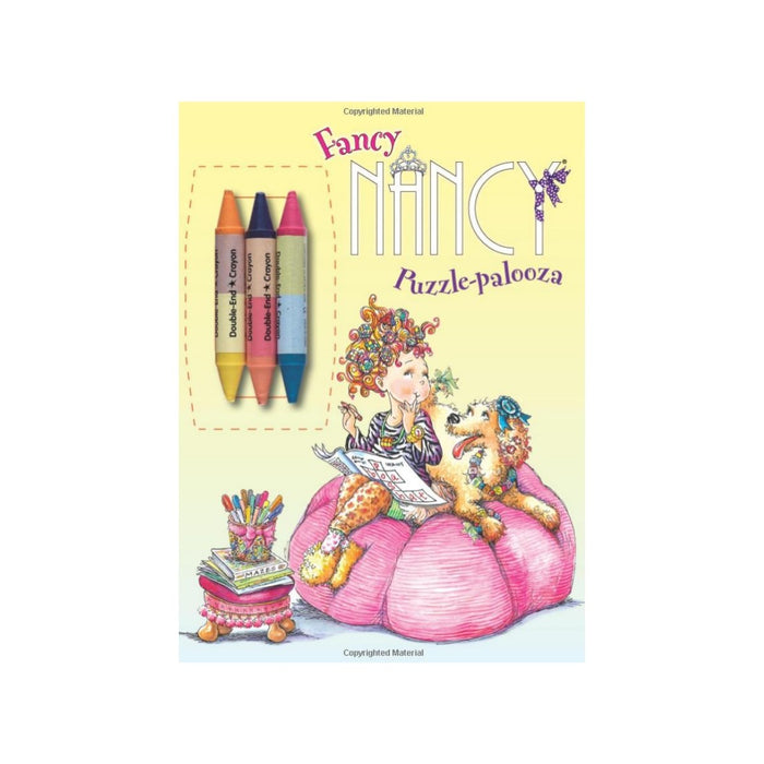 Fancy Nancy Puzzle-Palooza Coloring Book - Best By
