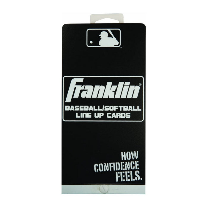 Franklin Sports MLB Baseball/Softball Line Up Cards - Best By