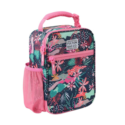 Fulton Bag Co. Upright Lunch Bag Floral Tropics - Best By