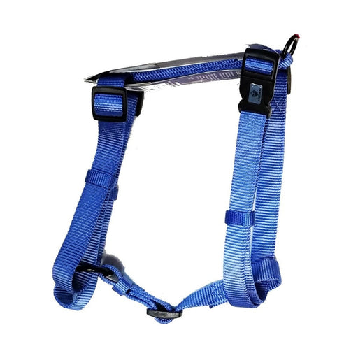 Hamilton Adjustable Comfort Nylon Dog Blue Harness 10-16in Chest - Best By