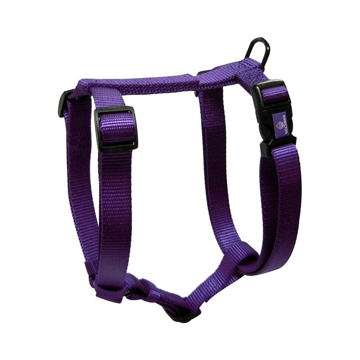 Hamilton Adjustable Comfort Nylon Dog Purple Harness 10-16in Chest - Best By