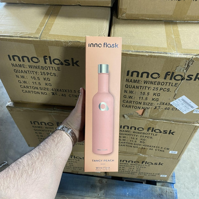 Inno Flask Wine Bottle Flask 25.36 oz. - SafeSavings