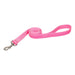 Jump Double Ply Pink Nylon Dog Leash 6in - Best By