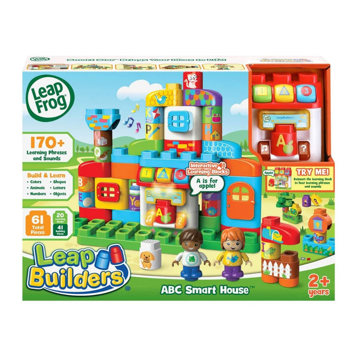 LeapFrog LeapBuilders ABC Smart House 61-Piece Set - SafeSavings