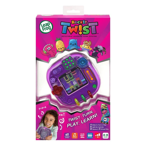LeapFrog RockIt Twist Purple Handheld Game System - SafeSavings