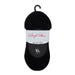 Marilyn Monroe Women's Microfiber Foot Liners No Slip Grip 3-Pack - SafeSavings