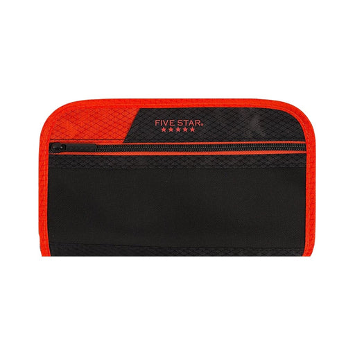 Mead Five Star Xpanz Red and Black Zipper Pencil Pouch - SafeSavings