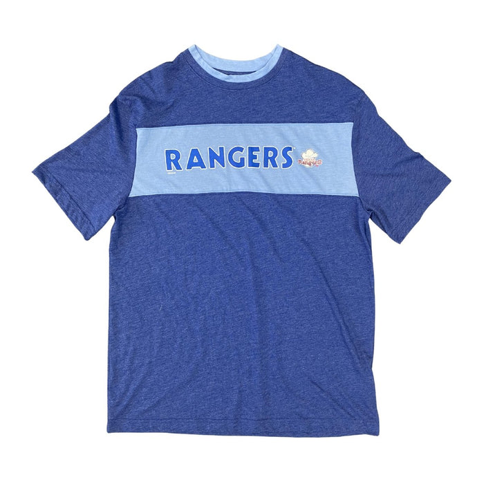 MLB Texas Rangers Baseball Men's Blue T-Shirt - SafeSavings