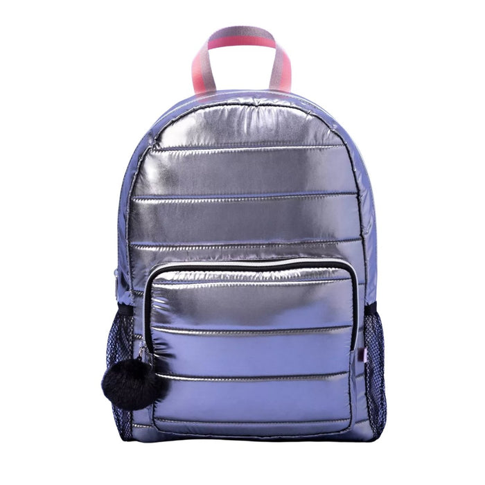 More Than Magic 16.5" Puffy Quilt Sliver Backpack - Best By