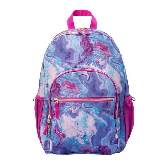 More Than Magic 17" Purple Marble Backpack - Best By