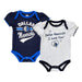 NBA Dallas Mavericks Baskeball Baby Creeper 2PK Set - SafeSavings