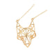 NK Geo-Fox Spirit Animal Gold Necklace - SafeSavings