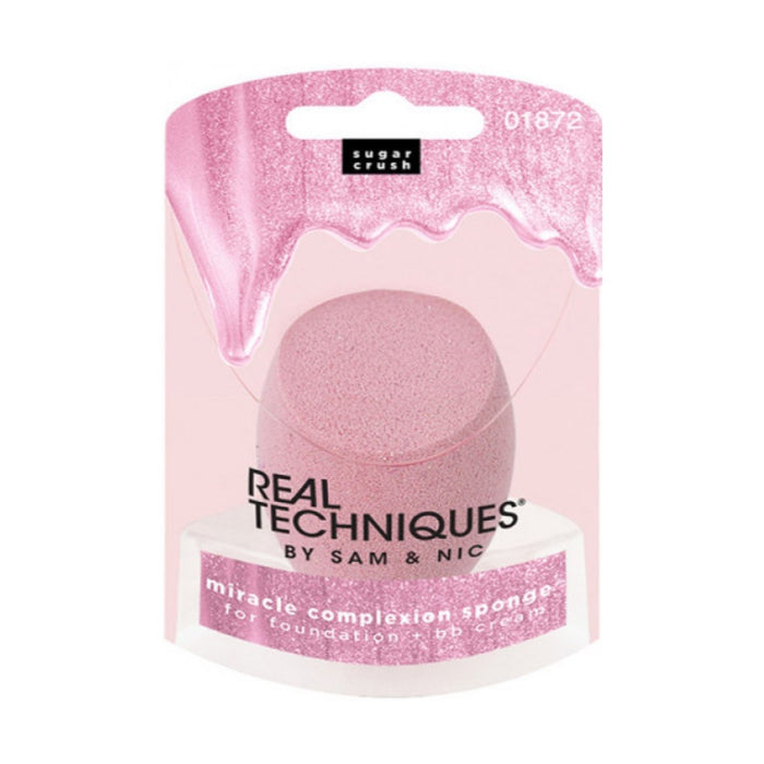 Real Techniques Miracle Complexion Pink Sugar Crush Sponge - SafeSavings