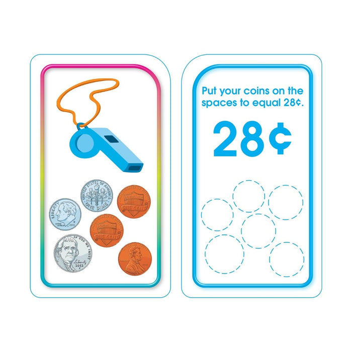 School Zone Time & Money Ages 6 and Up Flash Cards - SafeSavings