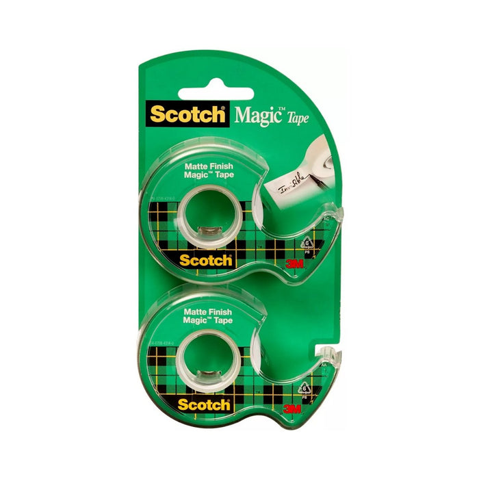 Scotch Magic Tape Matte Finish 2pk - Best By