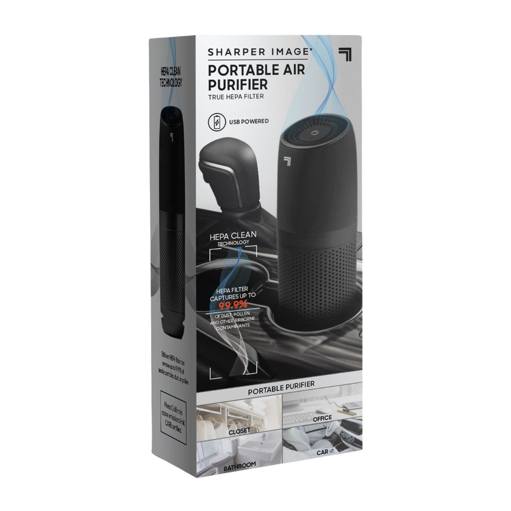 Sharper image portable air 2025 purifier true hepa filter