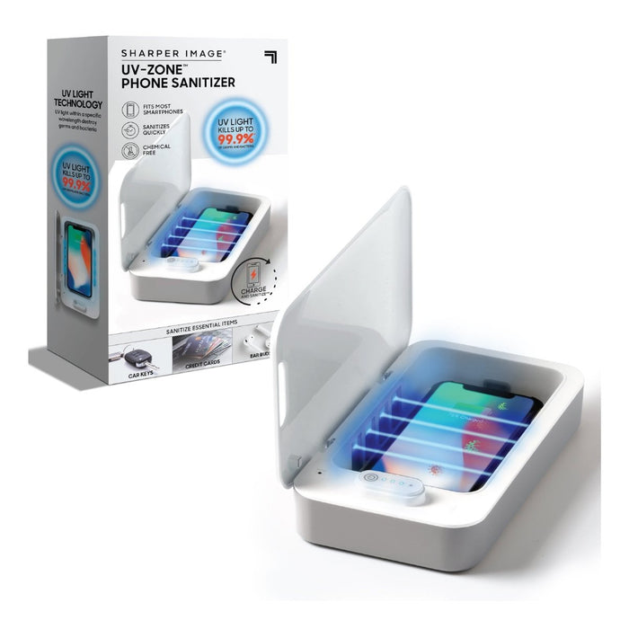 Sharper Image UV Clean Zone Phone Sanitizer - SafeSavings