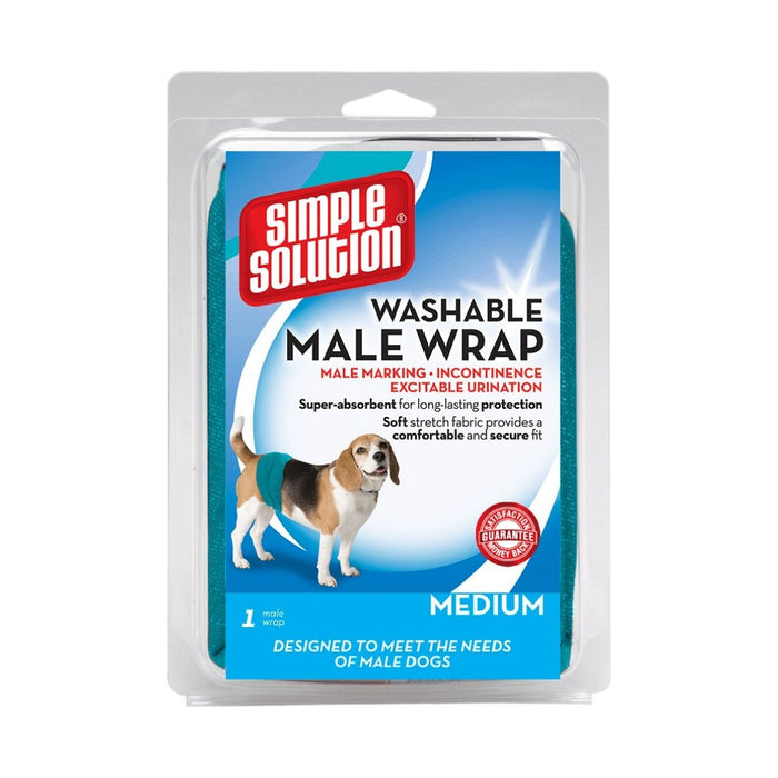 Simple Solution Washable Male Medium Wrap - Best By