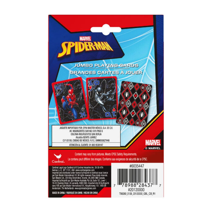 Spin Master Spider-Man Jumbo Playing Cards - SafeSavings