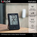 Taylor Precisions Products Wireless Digital Indoor/Outdoor Black Thermometer - SafeSavings