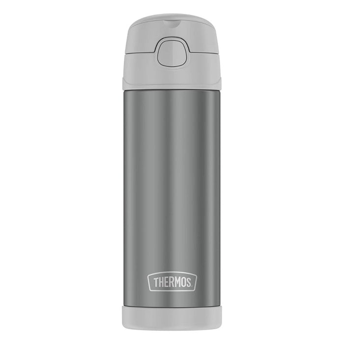Thermos Funtainer Stainless Steel Vacuum Insulated Bottle with Wide Spout Lid 16 oz. - SafeSavings