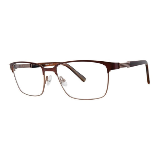 Timex 2:46 PM Brown Men's Optical Eyeglasses - SafeSavings