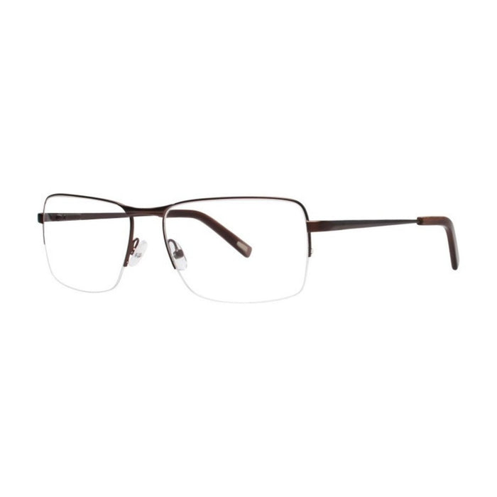 Timex L042 Brown Men's Optical Eyeglasses - SafeSavings