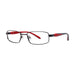 Timex TMX Pocket Gunmetal Red Boy's Optical Eyeglasses - SafeSavings
