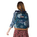 Trans by JanSport 17" Mosaic Garden Blue Super Cool Backpack - Best By