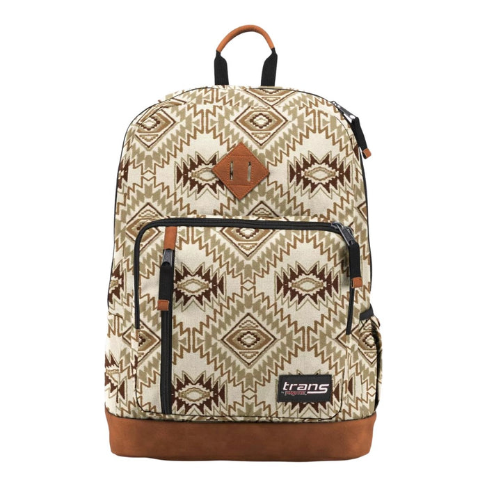 Trans by JanSport 18" Dakoda Backpack - Soft Tan Southwest - Best By