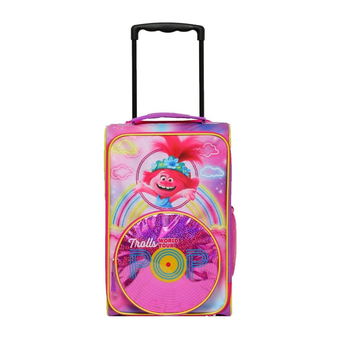 Trolls World Tour Softside Kids' Carry On 18" Suitcase Bag - SafeSavings