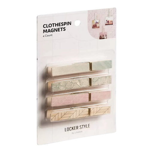 U Brands Locker Style Clothespin Magnets 4-Pack - SafeSavings