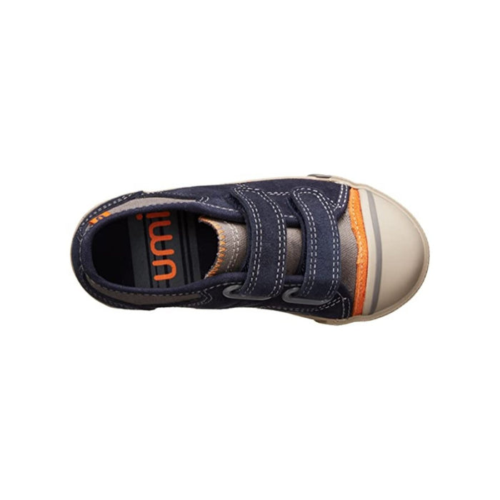Umi Boys "Cruz" Navy Velcro Strap Sneaker - SafeSavings