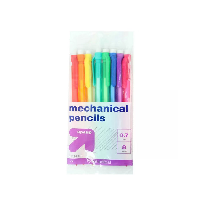 Up&Up #2 Mechanical Pencil 0.7 mm 8ct - Best By