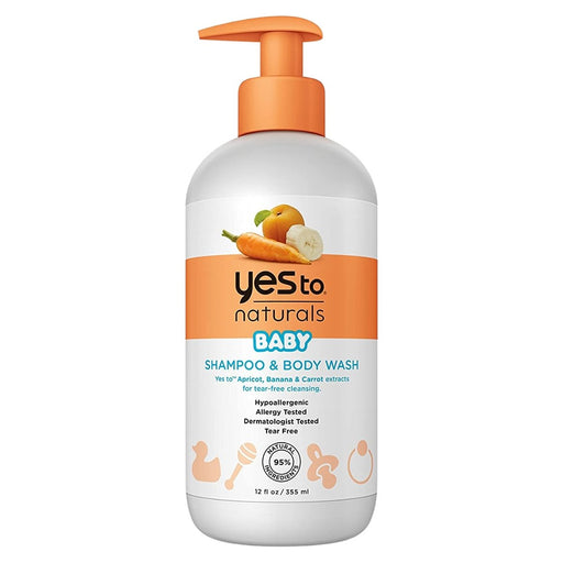 Yes To Carrots Natural Baby Shampoo & Body Wash 12 fl. oz. - SafeSavings